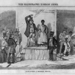 Slave Auction at RICHMOND VIRGINIA [Illustrated London News, Sept 27 1865]