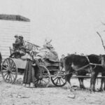 Refugees Leaving the Old Homestead