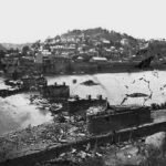 Harper’s Ferry, West Virginia View of Town; Railroad Bridge in Ruins