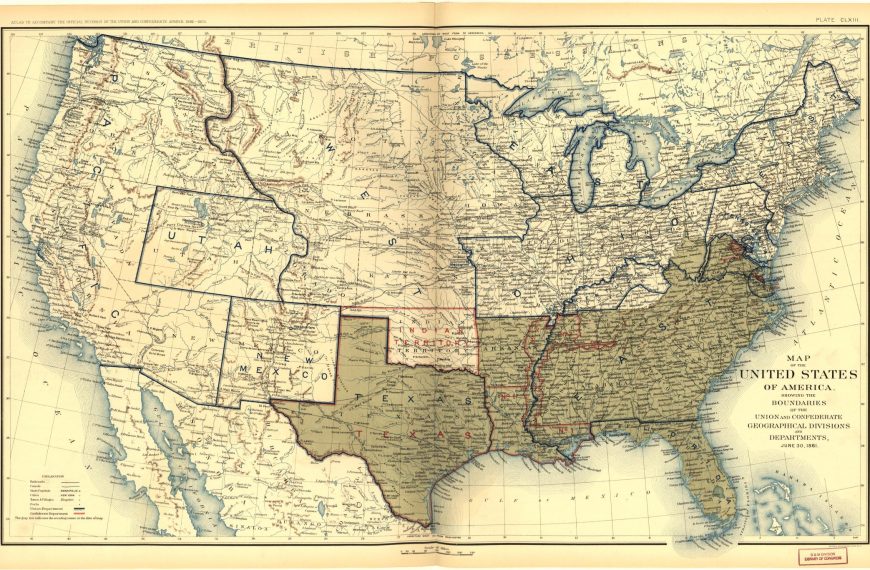 Maps of the Confederate Army